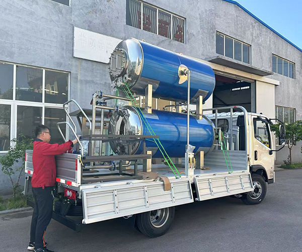 水浴杀菌锅发货-湖北宜昌